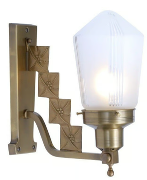 LINZ I - Brass wall lamp by Patinas Lighting - view 3